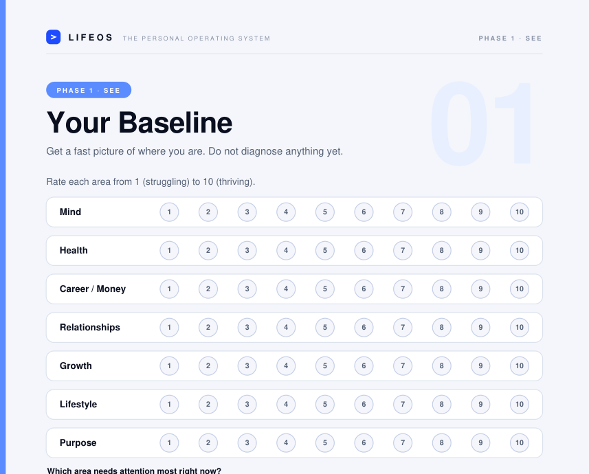 LIFEOS workbook preview
